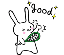 Squash Sticker with Rabbit sticker #9985941