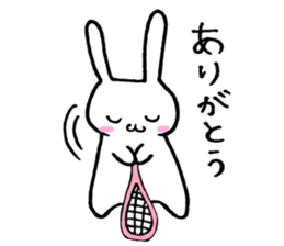 Squash Sticker with Rabbit sticker #9985942