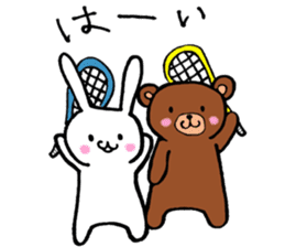 Squash Sticker with Rabbit sticker #9985943
