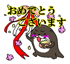 kawauso-san sticker #9986029
