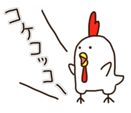 The Chicken's Sticker sticker #9986540