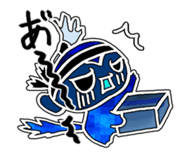 Monkey that must have to move. sticker #9986564