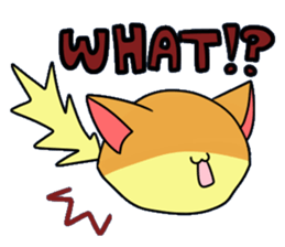 Japanese sponge cake cat SUZU. sticker #9986668