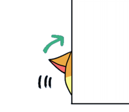 Japanese sponge cake cat SUZU. sticker #9986687