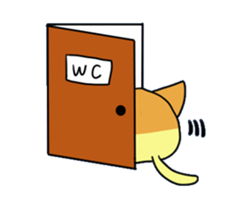 Japanese sponge cake cat SUZU. sticker #9986689