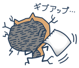 Sharp Tongue Cat(ver.A) sticker #9987047