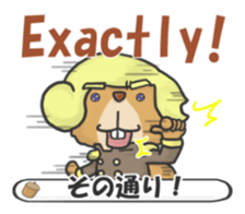 English Sticker of the plisse Second sticker #9987450