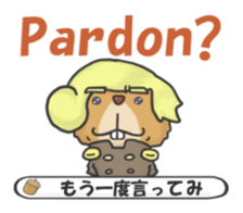 English Sticker of the plisse Second sticker #9987452