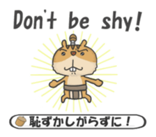 English Sticker of the plisse Second sticker #9987458