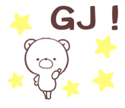 game love bear 1 sticker #9987665