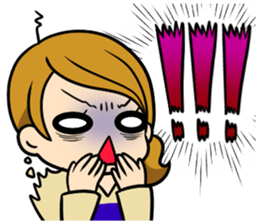 Mom and twins sticker #9988159