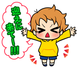 Mom and twins sticker #9988176