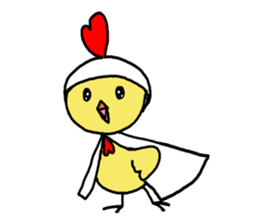 CHICK HERO! sticker #9988346