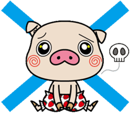 Pig-tan sticker #9988558