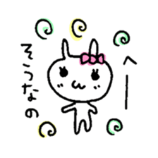 rabbit is Usapi2. sticker #9988665