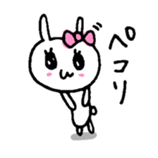 rabbit is Usapi2. sticker #9988671