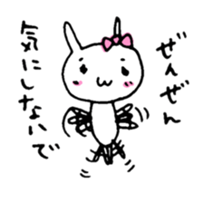 rabbit is Usapi2. sticker #9988678
