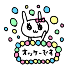 rabbit is Usapi2. sticker #9988685