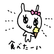 rabbit is Usapi2. sticker #9988687