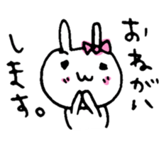 rabbit is Usapi2. sticker #9988696