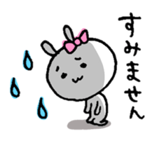 rabbit is Usapi2. sticker #9988700