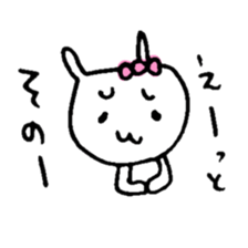 rabbit is Usapi2. sticker #9988702
