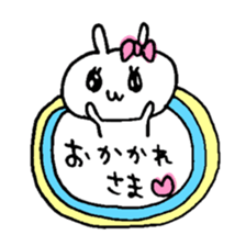 rabbit is Usapi2. sticker #9988703