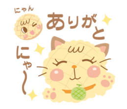 melon pan-nyan sticker #9989065