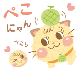 melon pan-nyan sticker #9989089