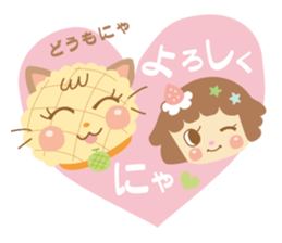 melon pan-nyan sticker #9989092