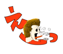 Afro-boy sticker #9989751