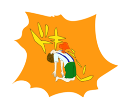 Afro-boy sticker #9989766