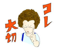 Afro-boy sticker #9989779