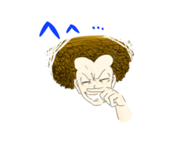 Afro-boy sticker #9989783