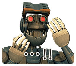 ROBOT POLICE sticker #9989983