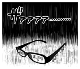 Easy to understand glasses sticker #9991095