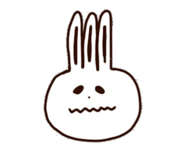 Usabon of various expression sticker #9991111