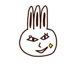 Usabon of various expression sticker #9991117