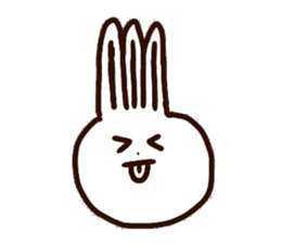 Usabon of various expression sticker #9991122