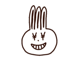 Usabon of various expression sticker #9991123