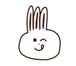 Usabon of various expression sticker #9991128