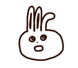 Usabon of various expression sticker #9991133