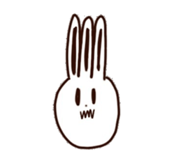 Usabon of various expression sticker #9991135