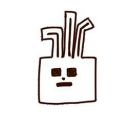 Usabon of various expression sticker #9991136