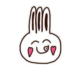 Usabon of various expression sticker #9991141