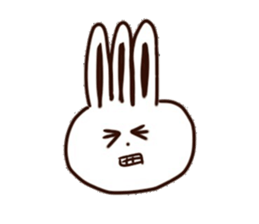 Usabon of various expression sticker #9991142