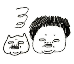 Fat Loser With The Cat sticker #9991189