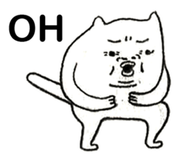 Fat Loser With The Cat sticker #9991210