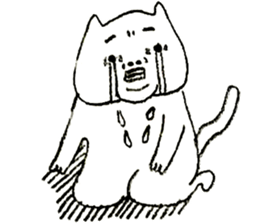 Fat Loser With The Cat sticker #9991218