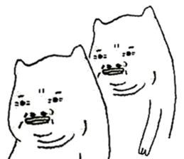 Fat Loser With The Cat sticker #9991221